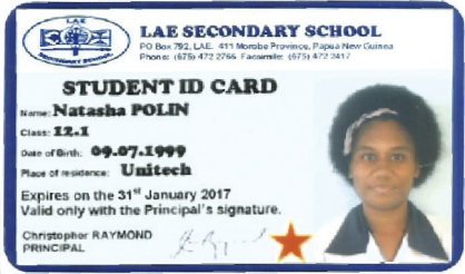 student photo id PNG
